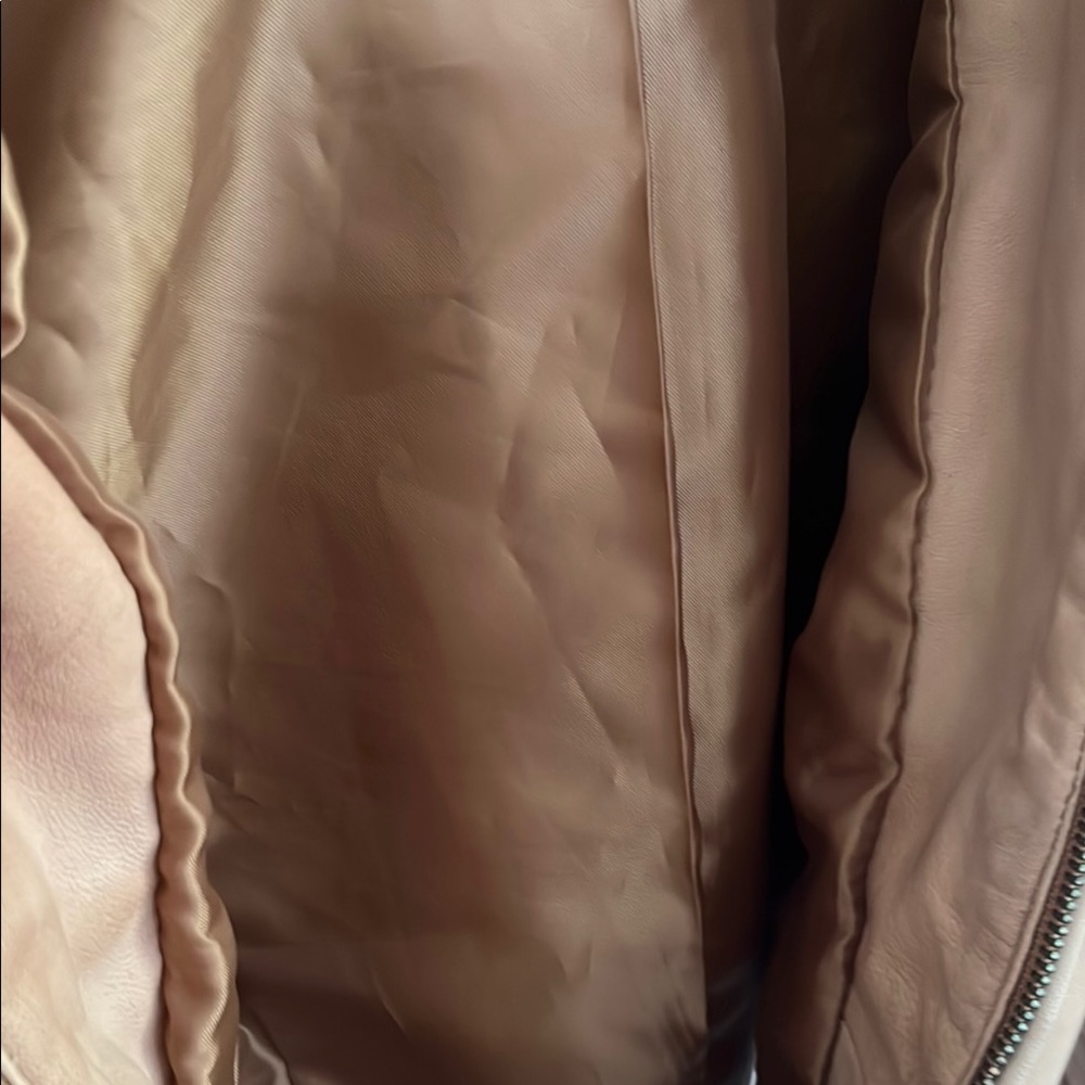 Cropped Leather Jacket - Picture 7 of 9